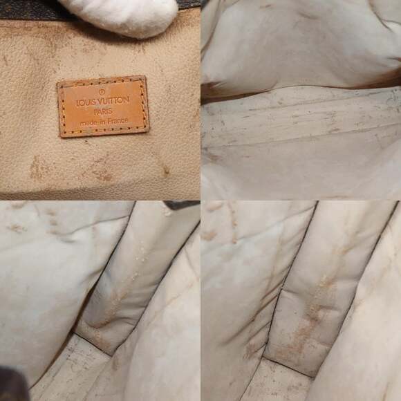 LOUIS VUITTON Monogram Sac Plat Hand Bag M51140 - Picture 11 of 12